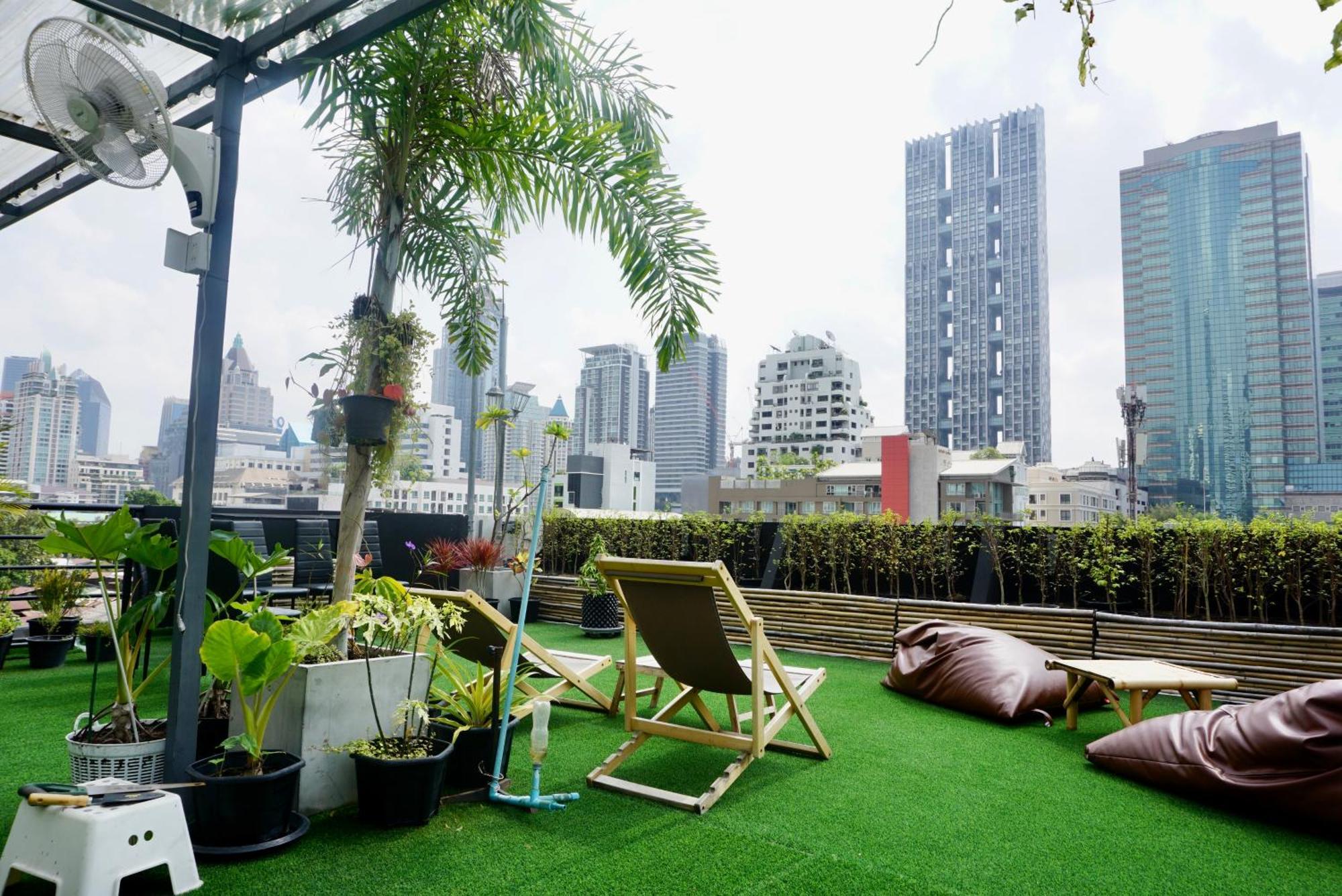 Silom Soi 3 Hash Apartment Hip And Funky With Rooftop View Bangkok Zewnętrze zdjęcie