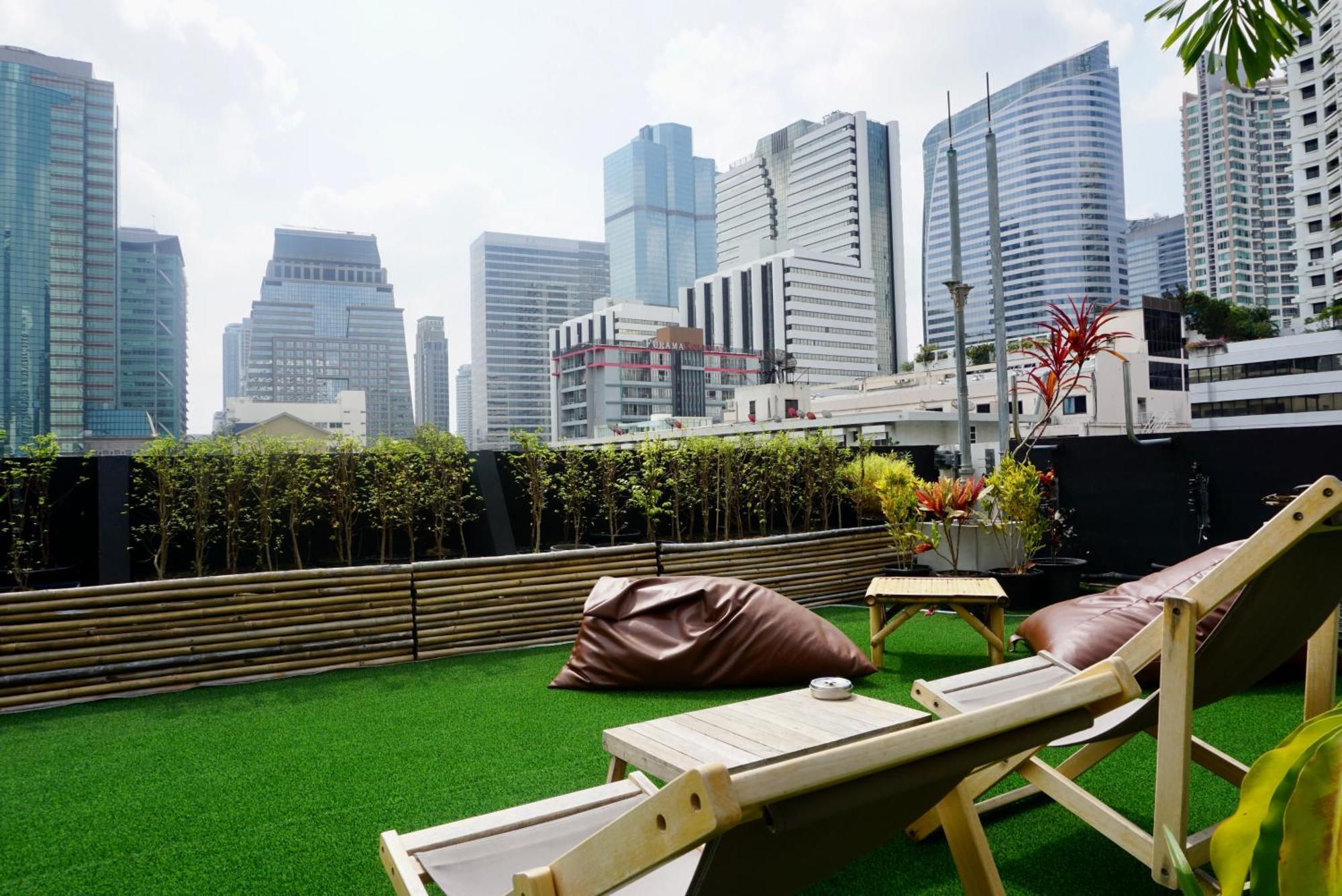 Silom Soi 3 Hash Apartment Hip And Funky With Rooftop View Bangkok Zewnętrze zdjęcie