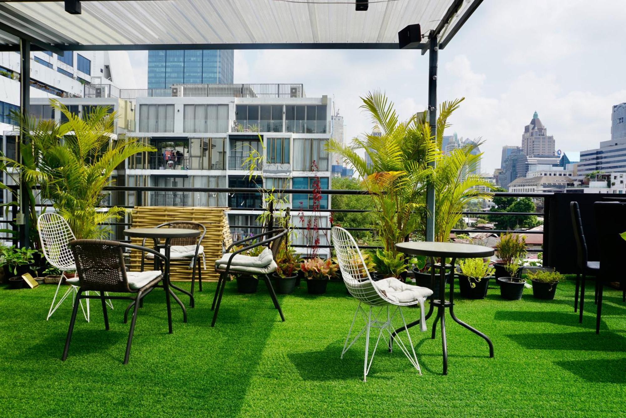 Silom Soi 3 Hash Apartment Hip And Funky With Rooftop View Bangkok Zewnętrze zdjęcie